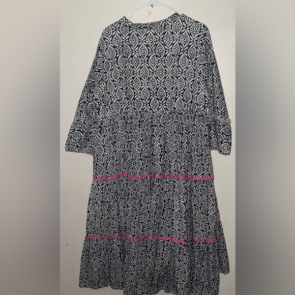 Mary Marshallow Boho Tiered Maxi/Midi - Picture 3 of 12